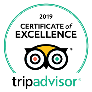 TripAdvisor 2019 Certificate of Excellence